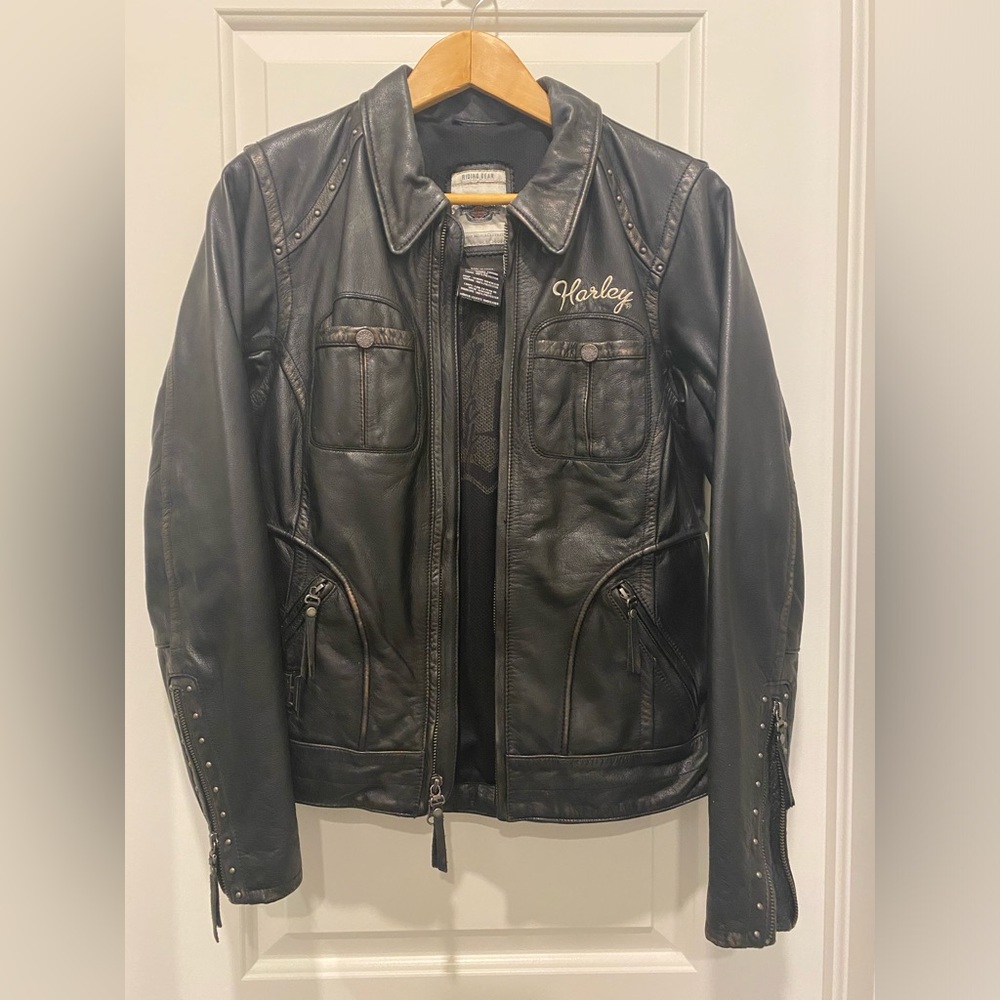 Harley Davidson women’s motorcycle jacket - size M